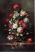 unknow artist Floral, beautiful classical still life of flowers.063 France oil painting artist